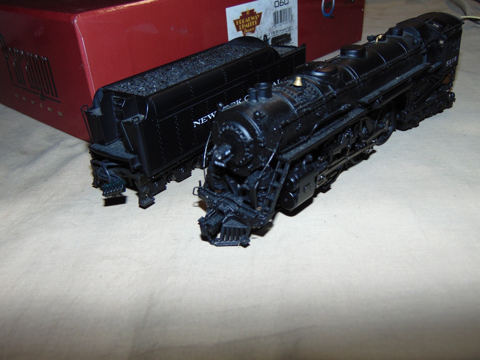 BROADWAY LIMITED HO 060 NEW YORK CENTRAL 4-6-4 5319 STEAM WITH DCC & SOUND+BOX