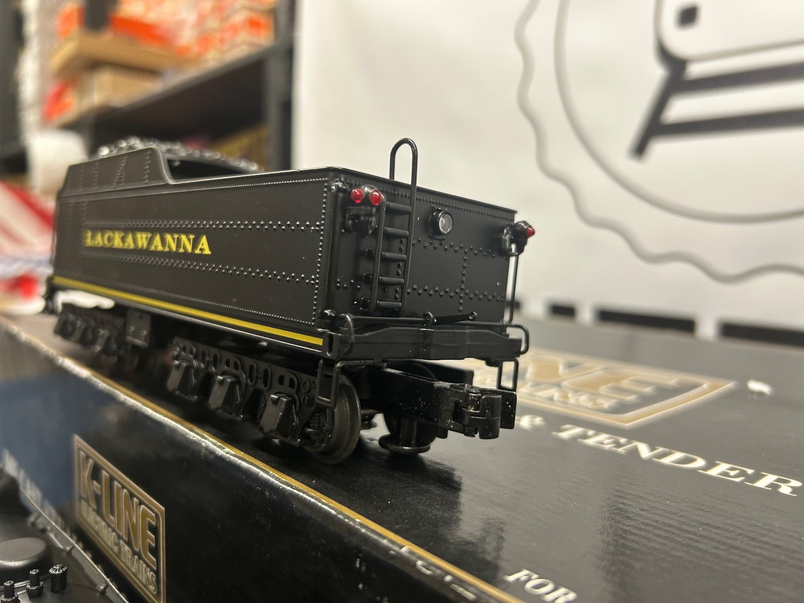 K-line DL&W Lackawanna #1154 4-6-2 Pacific Steam Engine w/ Whistle K3338-0001W