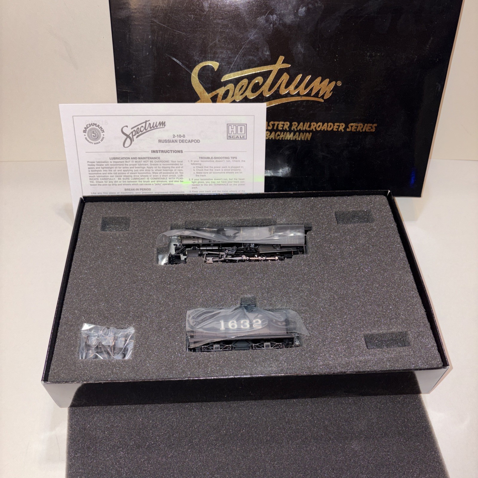 Bachmann Spectrum HO 2-10-0 Russian Decapod Frisco DCC Ready Tender 81705