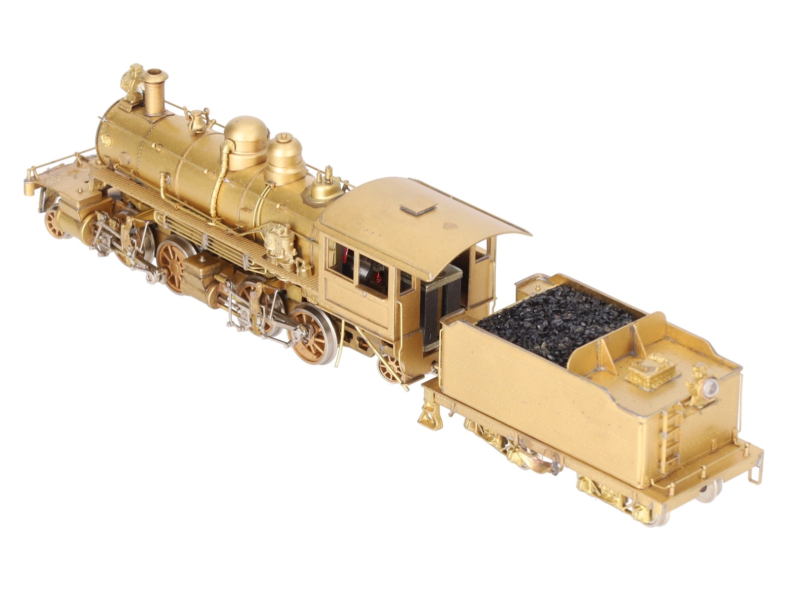 Akane HO Scale BRASS Baldwin 2-4-4-2 Steam Locomotive & Tender EX/Box