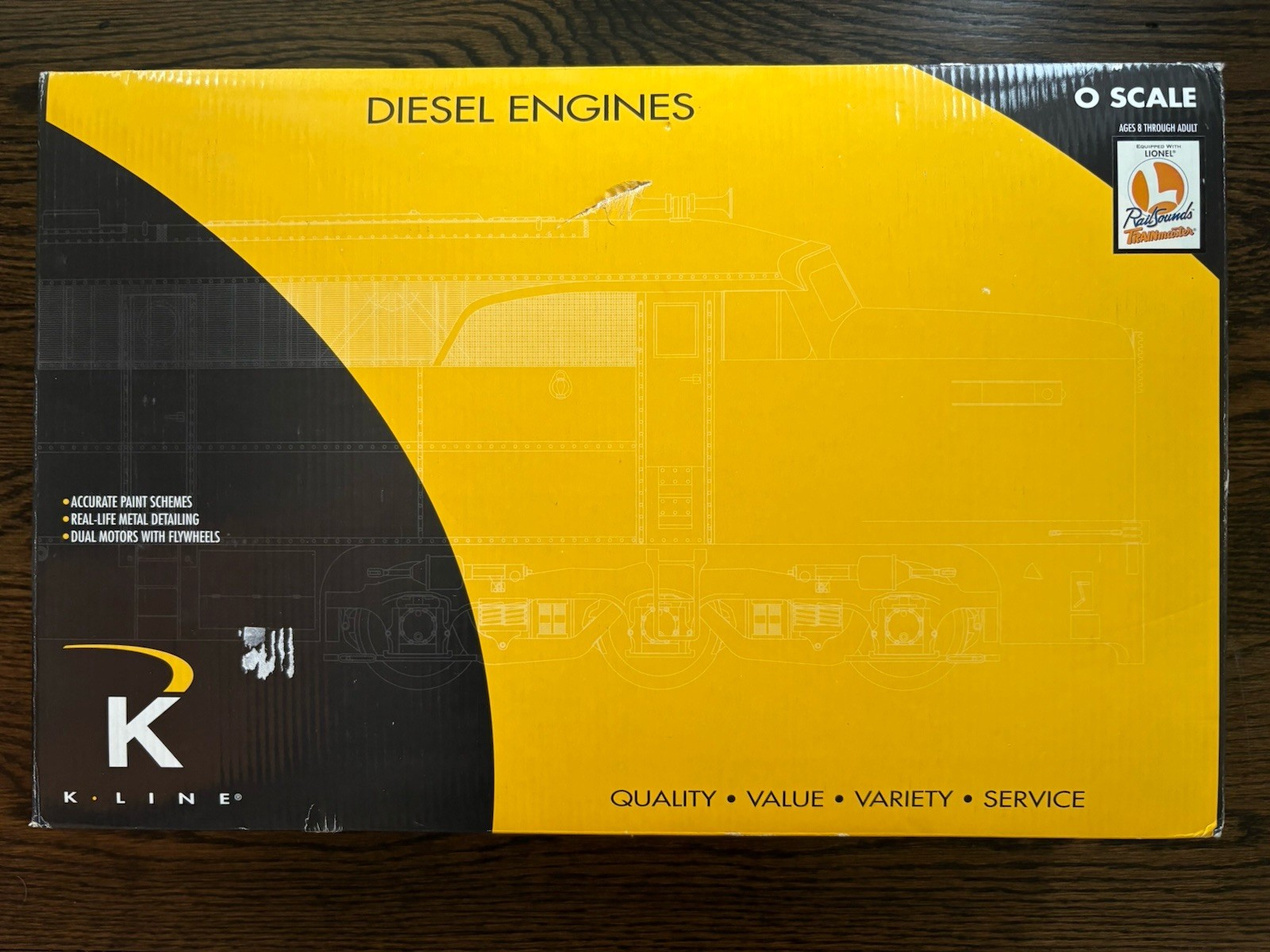K-Line Rio Grande semi scale PA-1 A-A Diesel K-29211 Railsounds & TMCC NIB