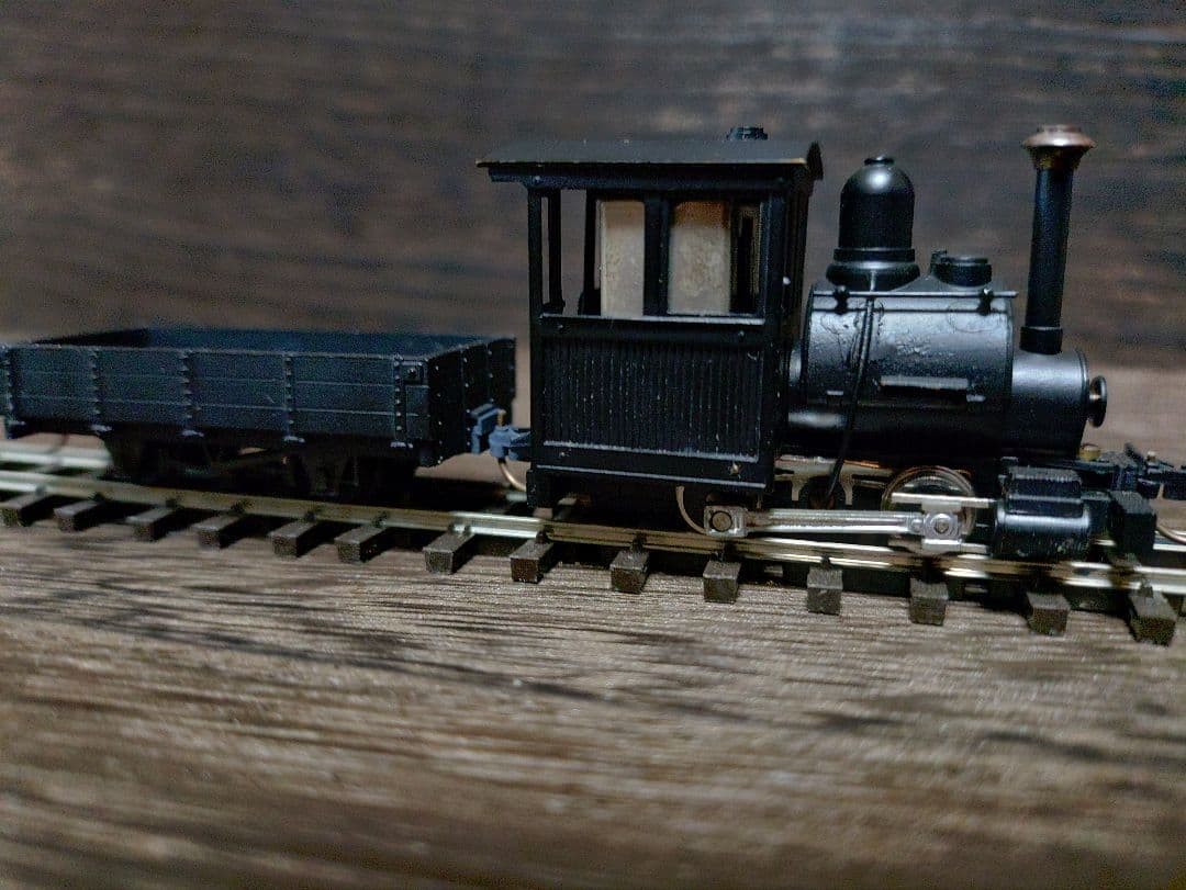 HO, Narrow Gauge 9mm, Brass, Steam Locomotive, Open Wagon, , 1 bonus item