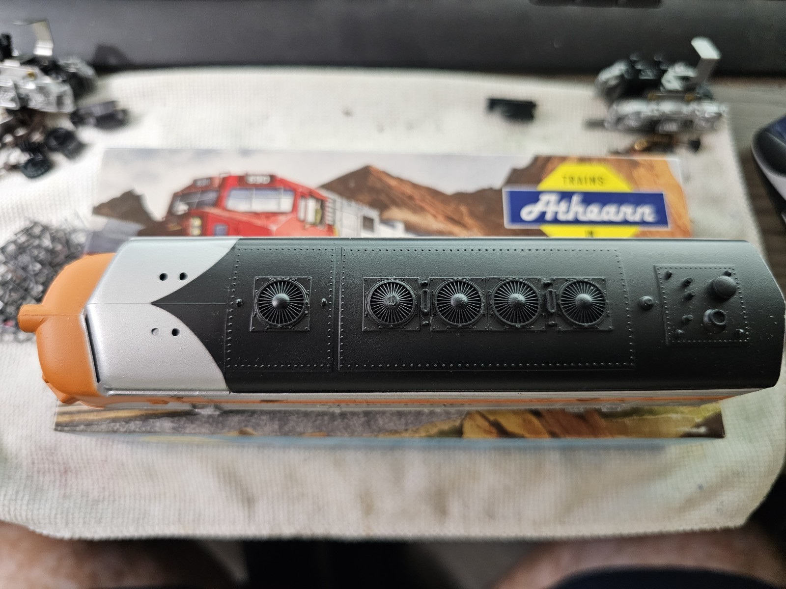 ATHEARN 3249 WESTERN PACIFIC F7A SUPER POWERED Diesel Locomotive C8