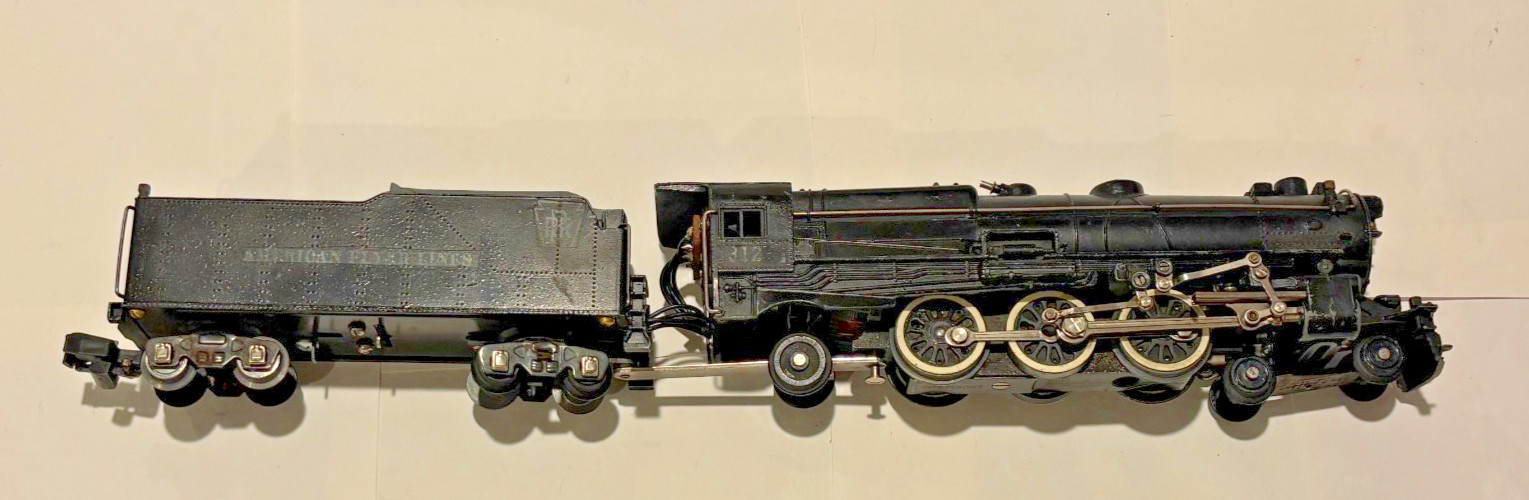 American Flyer Lines S-Gauge PRR 4-6-2 Pacific K5 Steam Locomotive, Used