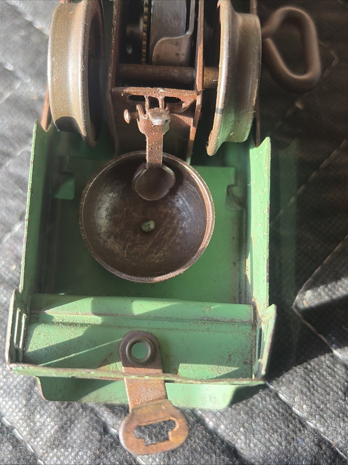 Vintage Hafner 1010 Windup Wind Up Train Locomotive With KEY – WORKS!