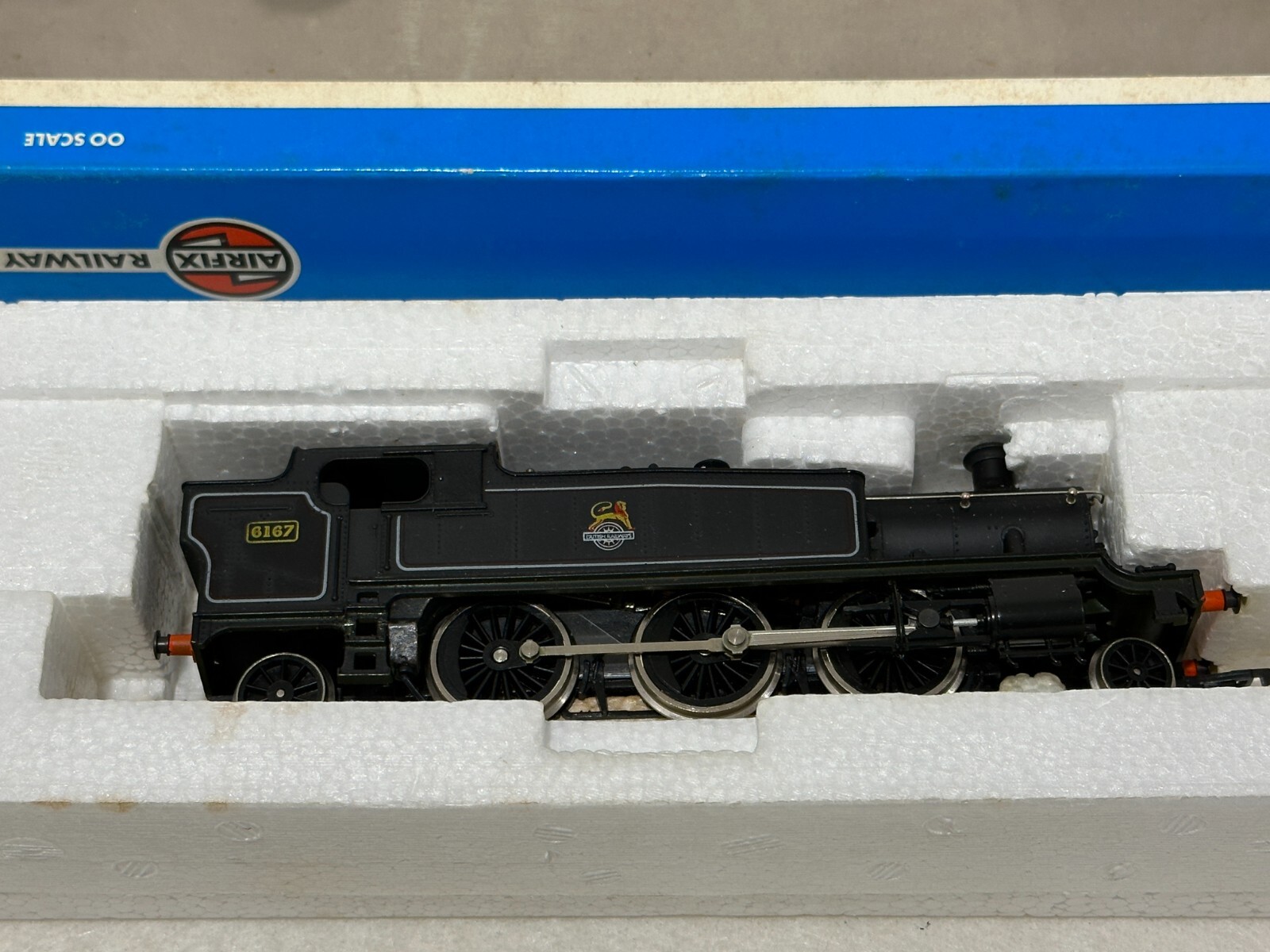 Airfix 54151-4 Prairie Tank Locomotive 2-6-2 (BR Black Livery) Class 6167 Boxed