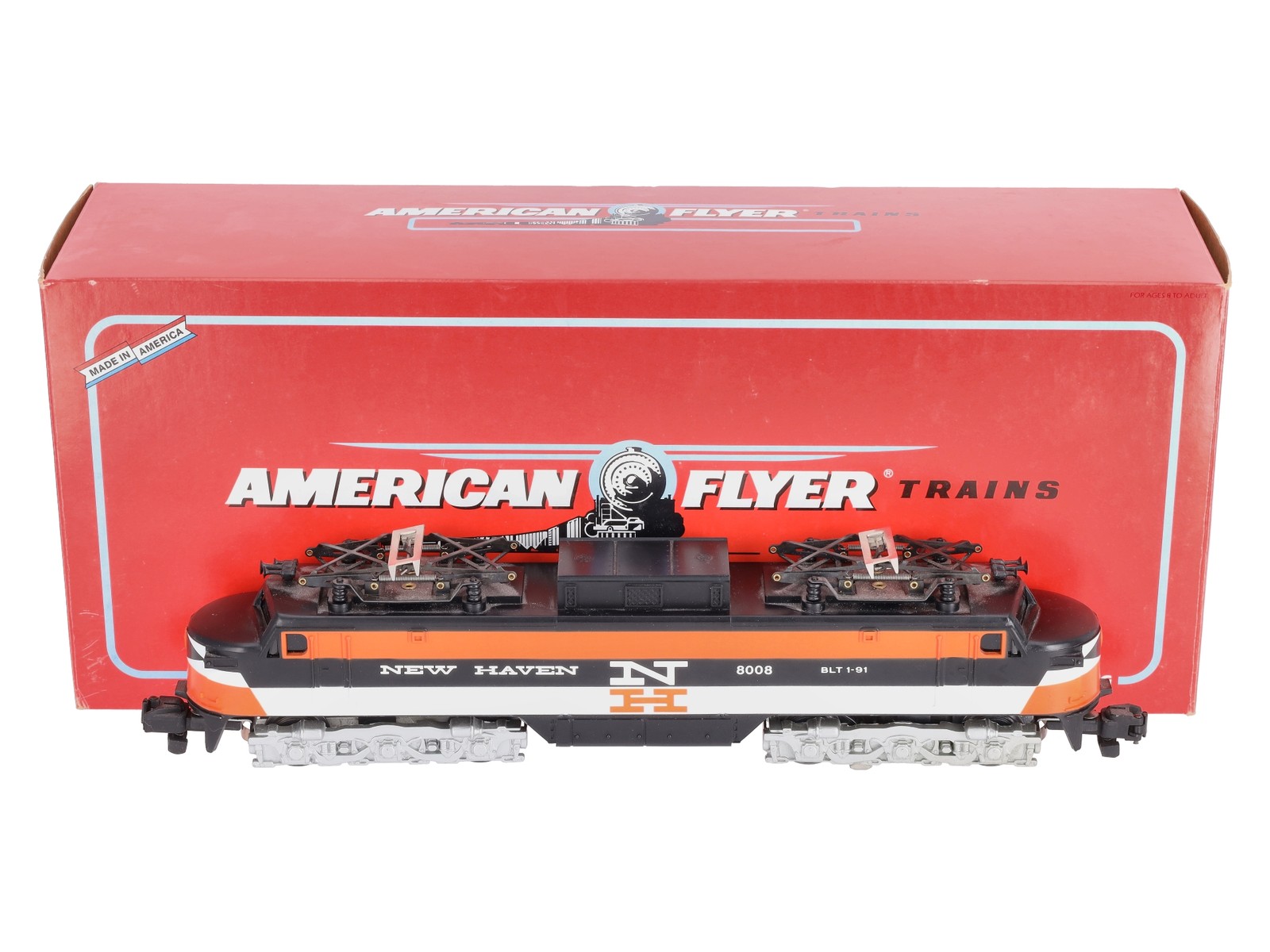 American Flyer 6-48008 S Scale New Haven EP-5 Powered Electric Locomotive #8008