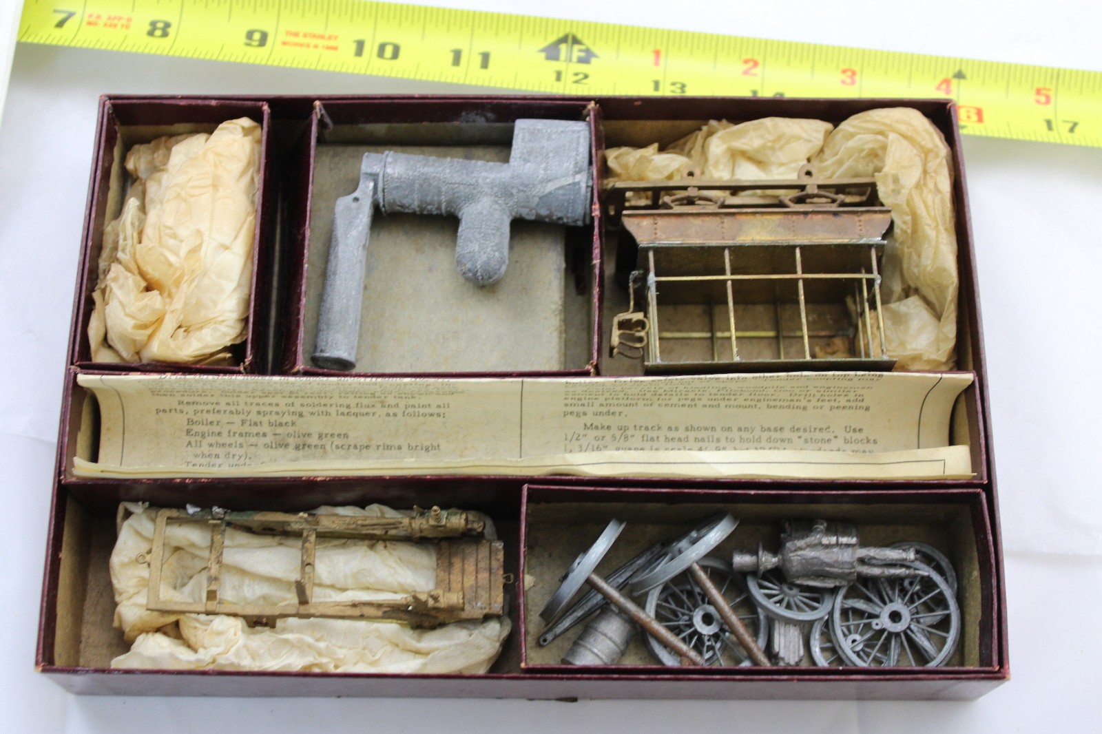 HO / OO – E.P. Alexander – DeWitt Clinton – Vintage 1/4 inch Scale Kit
