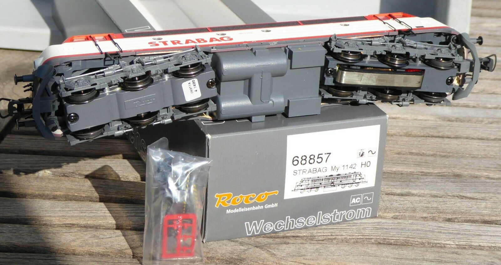Roco 68857 H0 3-Leiter AC Digital+Analogue Diesel My ( Nohab ) Strabag Epoch 5/6