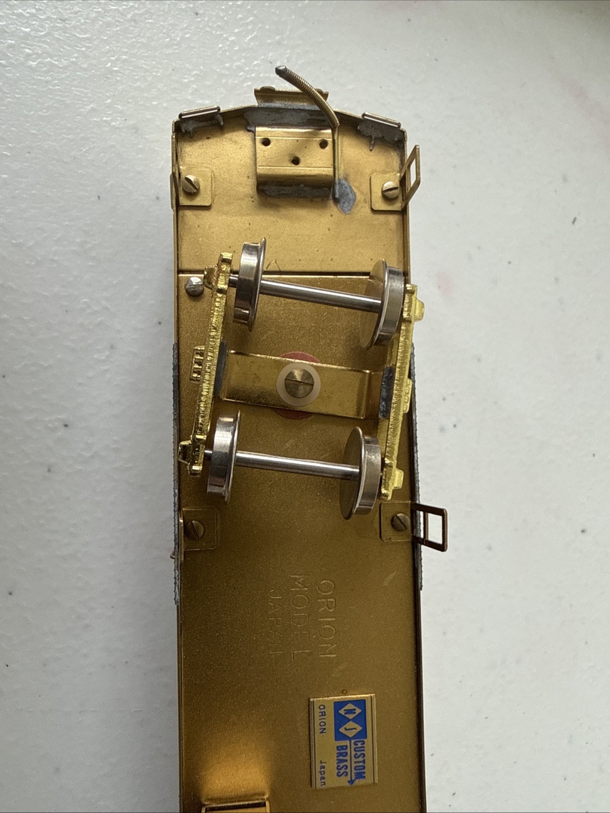 NJ Custom Brass Long Island Railroad LIRR PING PONG Combine PS-722 UNTESTED