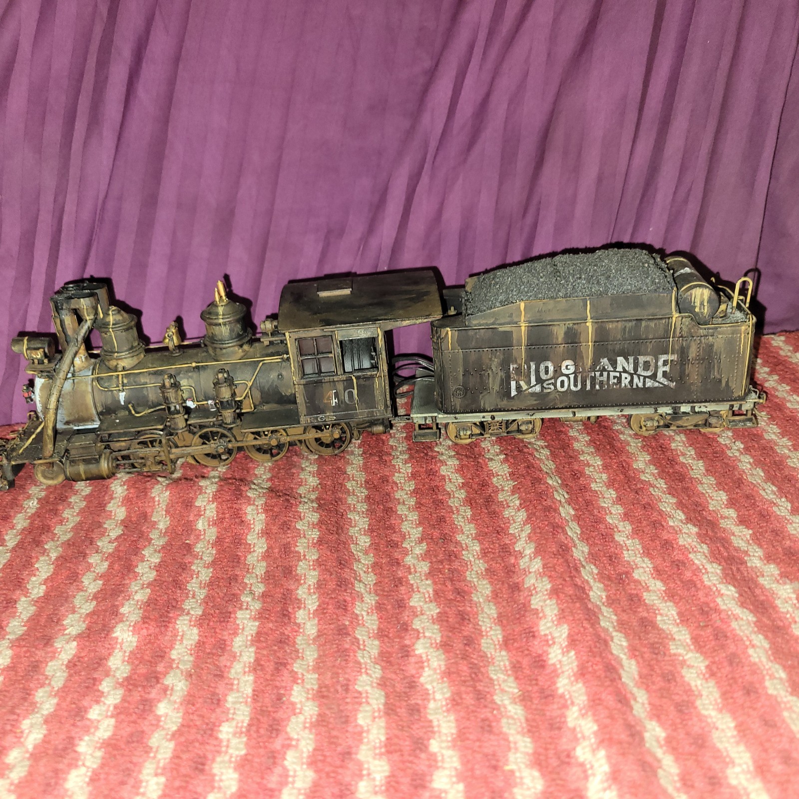 Broadway Limited Imports #904 RGS C-16 2-8-0 On30 Locomotive & Tender Rio Grande