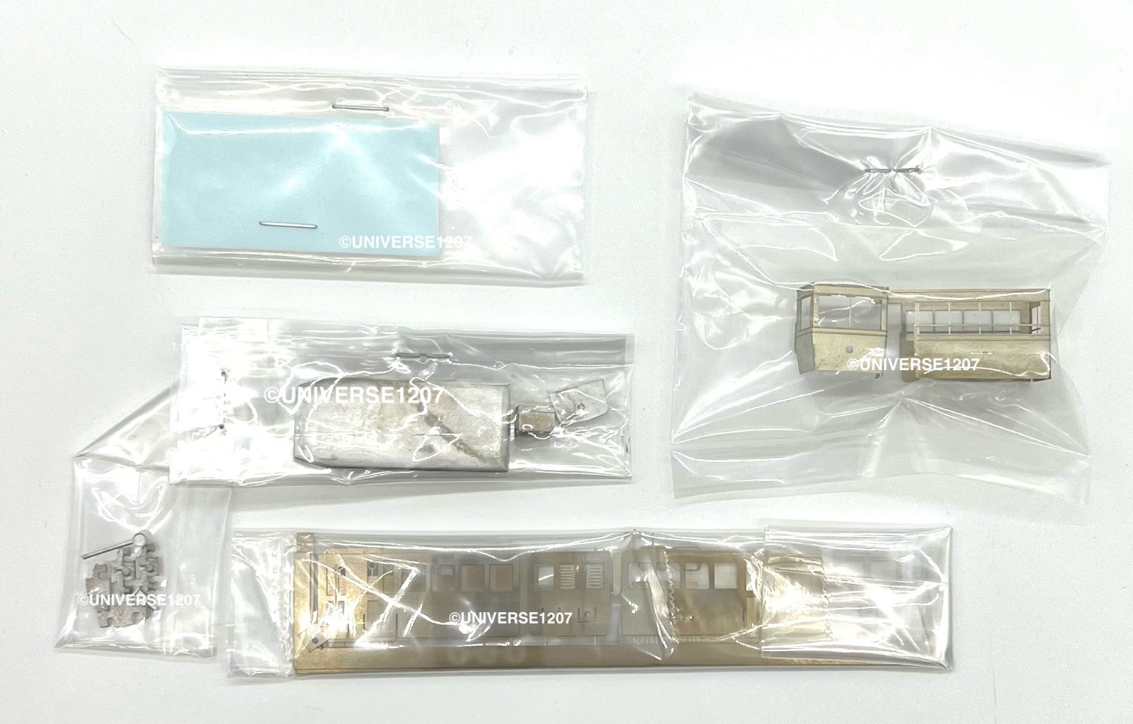 Nm/Nn3 Ikasa Railway Ji-5 Ford Model T Engine Bonnet Railbus Kit PH 6.5mm Gauge