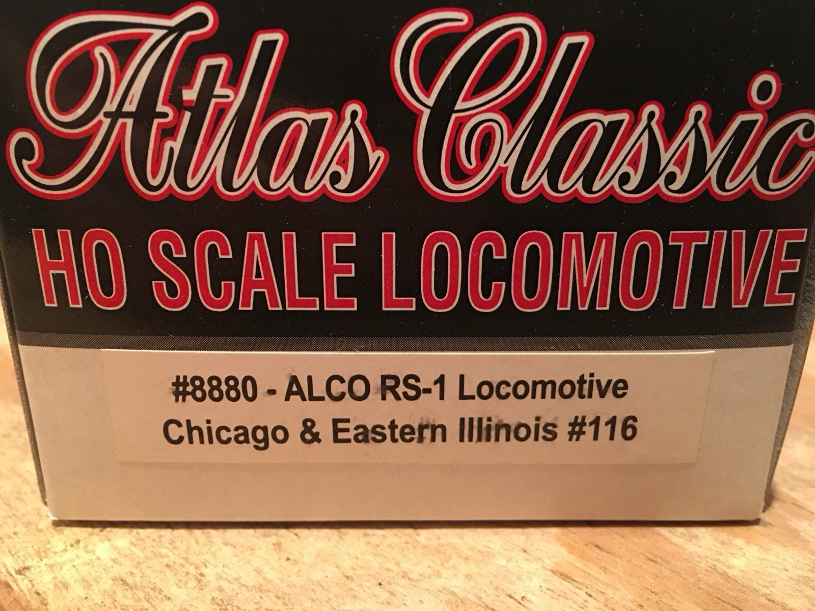 HO Atlas Classic 8880 Chicago & Eastern Illinois Alco RS-1 Locomotive C&EI #116