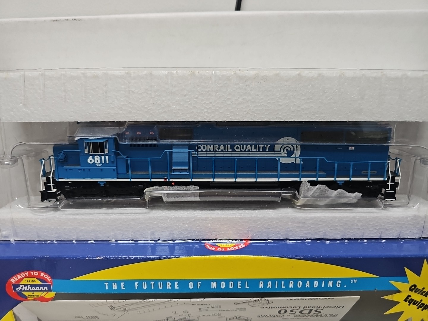 Athearn Rtr Sd50 Dcc Ready Conrail #8062 Road 6811 .