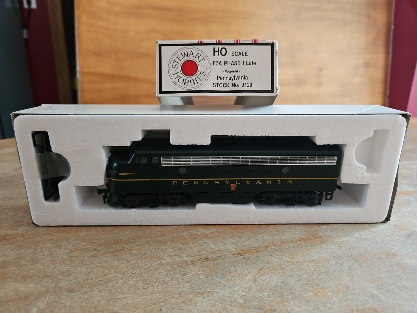 HO Stewart Hobbies 9120 Pennsylvania Railroad F7A Diesel Locomotive NEW IN BOX