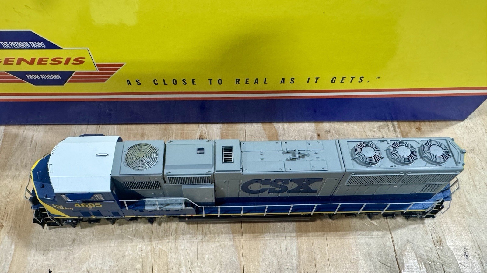 Athearn Genesis G6159 HO SD70M CSX Rd #4685 W/engine Crew Read