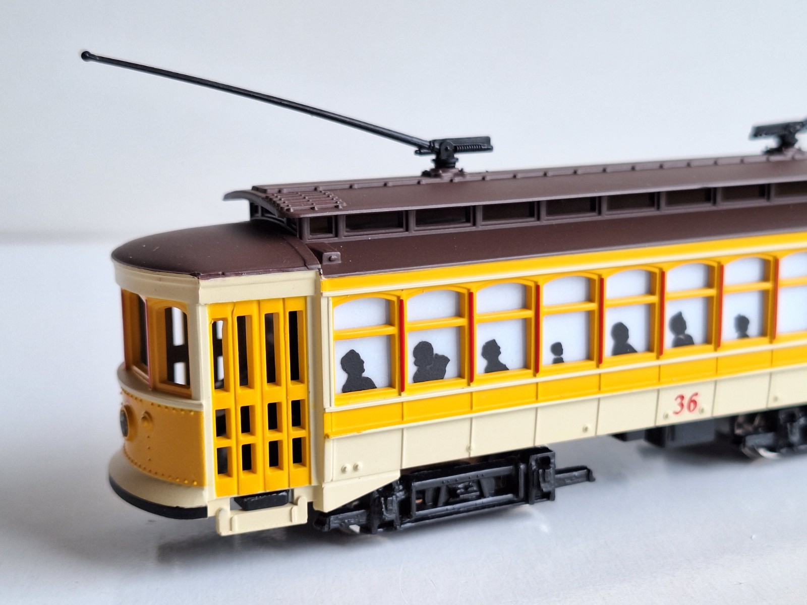 Bachmann 61048 Brill Trolley. New Old Stock. Mint Cond. 2 Rail DC.Boxed.HO Scale
