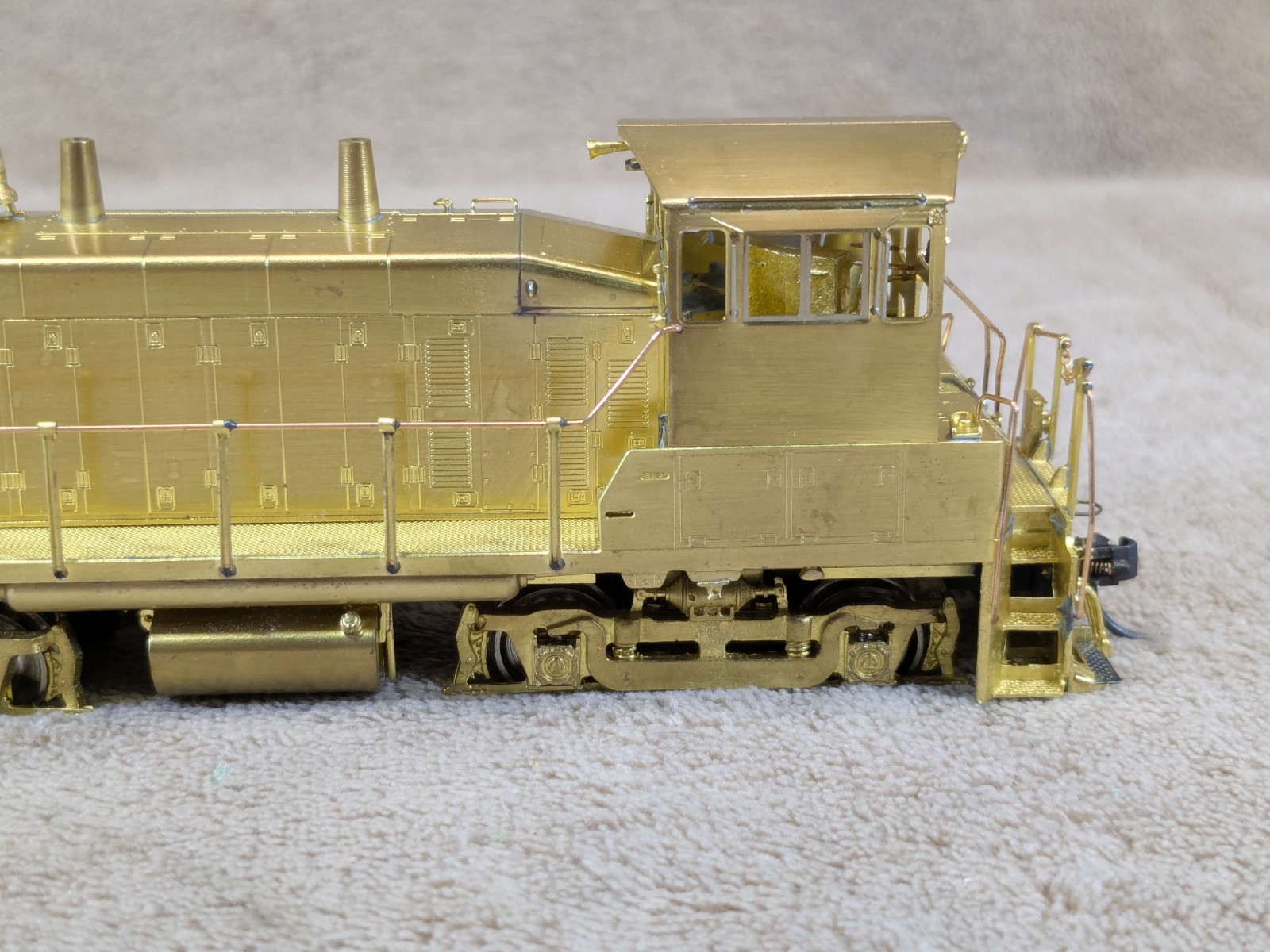 Overland Brass Models OMI-5070 EMD SW-1500 w/ AAR Trucks Full Railing HO Scale