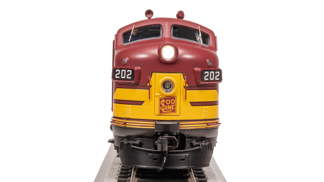Broadway Limited 8175 HO Scale Soo Line EMD F3A Maroon & Imitation Gold #202A