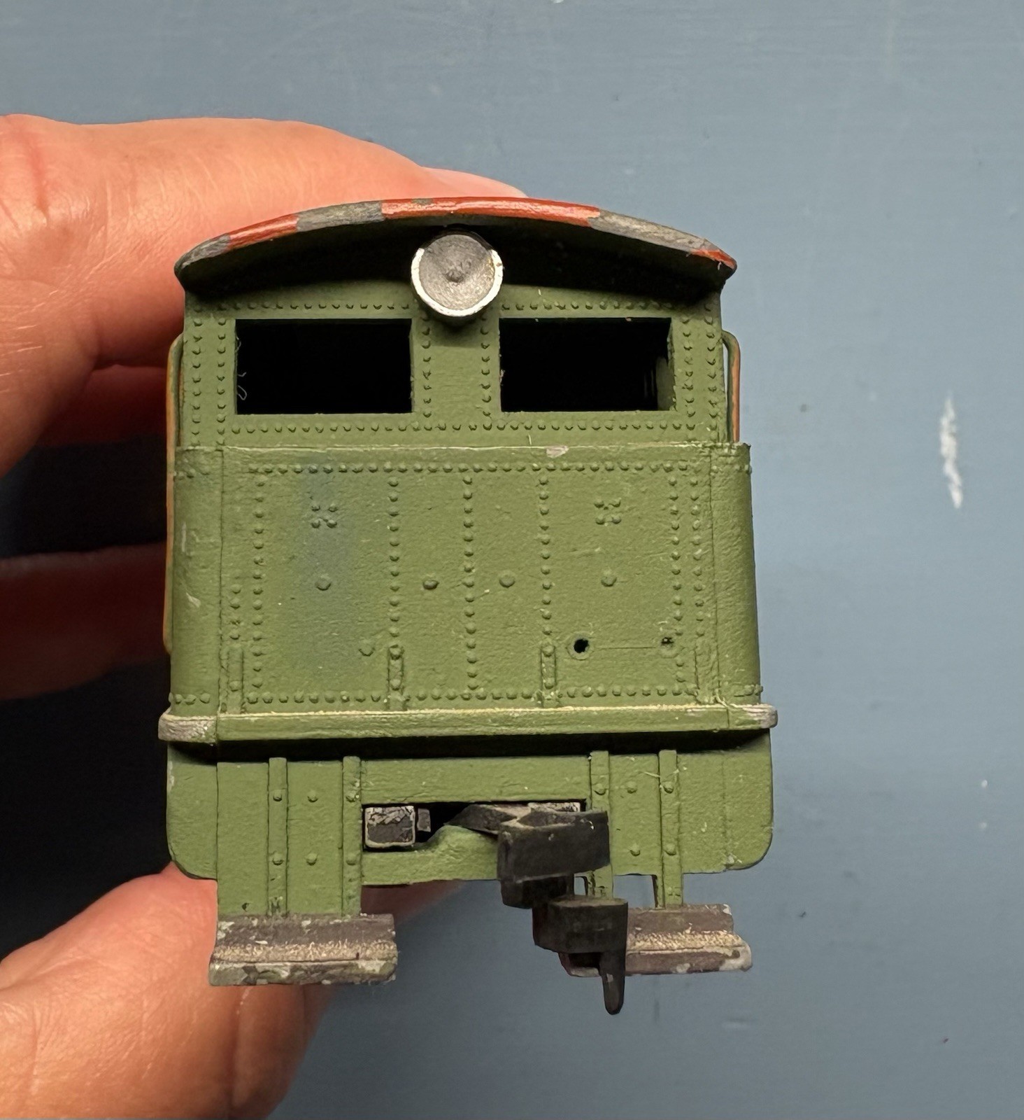 vintage HO scale Baltimore & Ohio (B&O) C-16 0-4-0 “Lil Joe” / “Dockside” steam