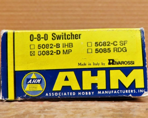AHM-HO-0-8-0 Switcher Mint in Box #5082-D MISSOURI PACIFIC #102 HO SCALE