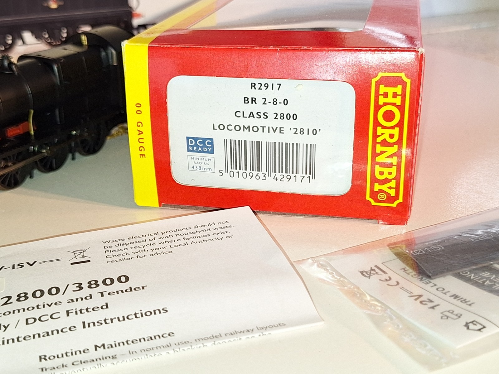Hornby R2917 DCC Ready BR 2-8-0 Loco #2810. New Old Stock. Mint Cond. Boxed. OO