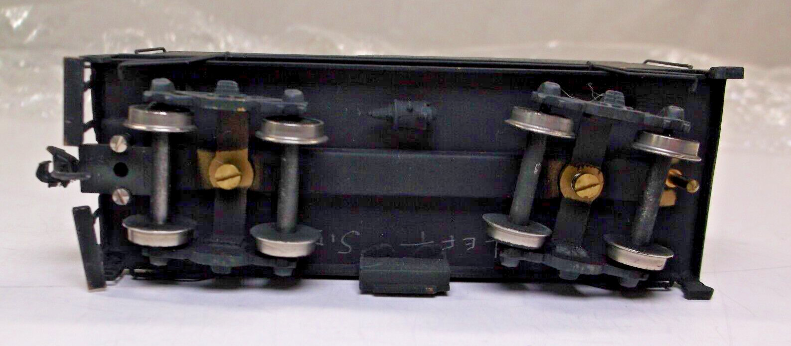 HO Hallmark brass SLSF class 1306 2-8-0 steam engine in original box (lot BB475)
