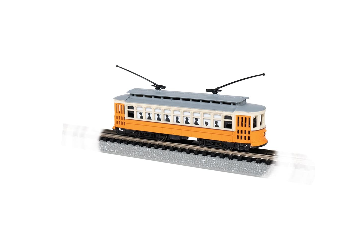 Bachmann Trains – Brill Trolley – 4.16 cubic inches, Prototypical Colors