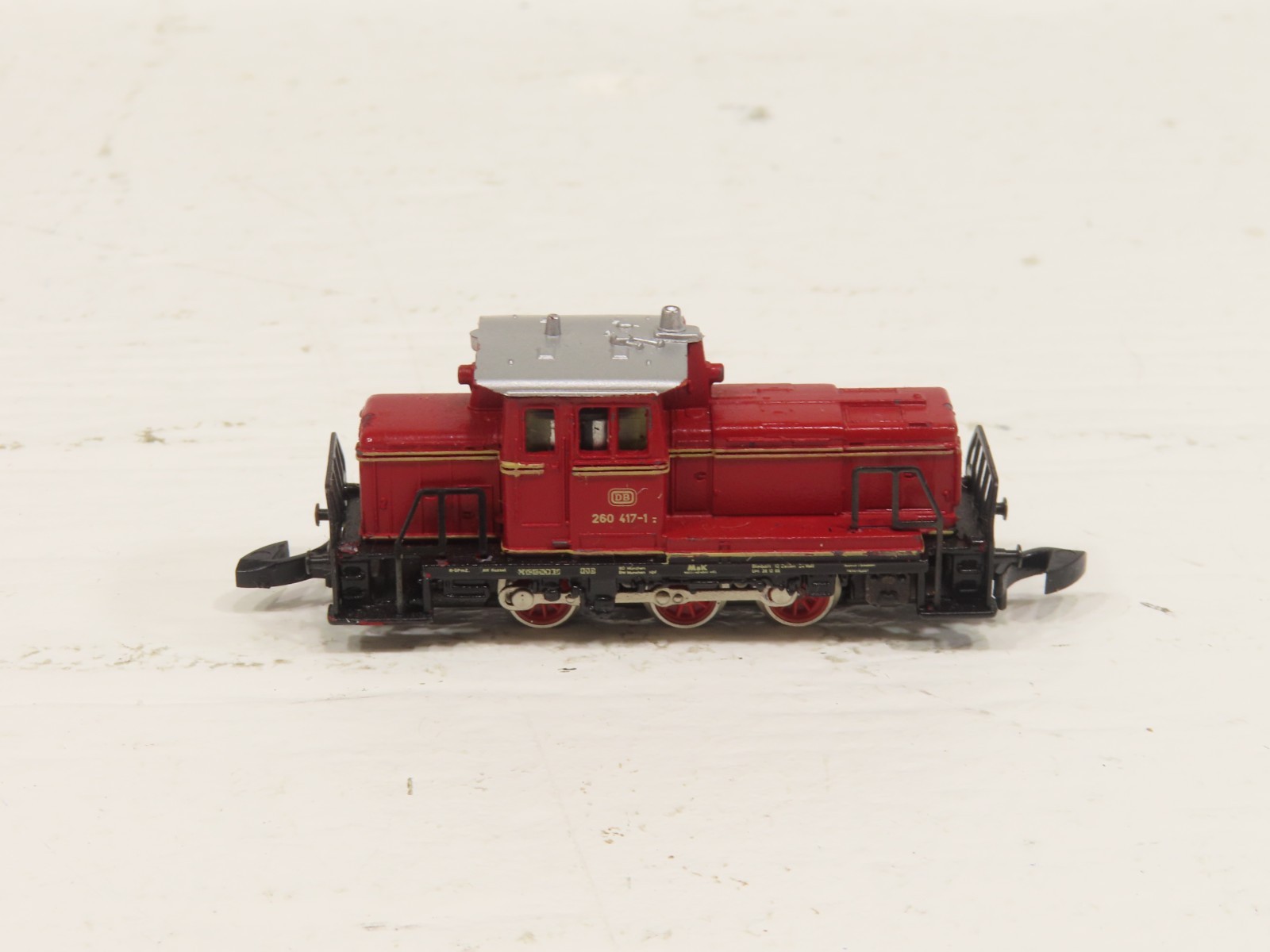Marklin 8103 Z Mini Club DB 260 Locomotive & 7 Car Freight Set LN