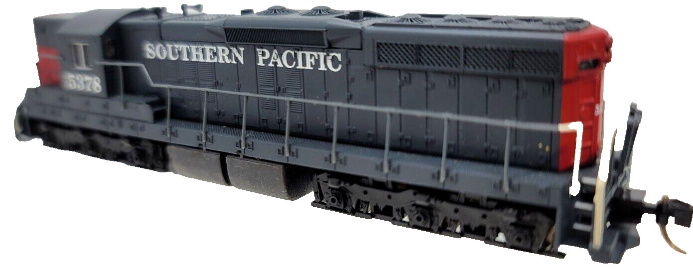 N Life-Like 7787 EMD SD-7 Southern Pacific Loco #5378 (Tested) knuckle cplrs