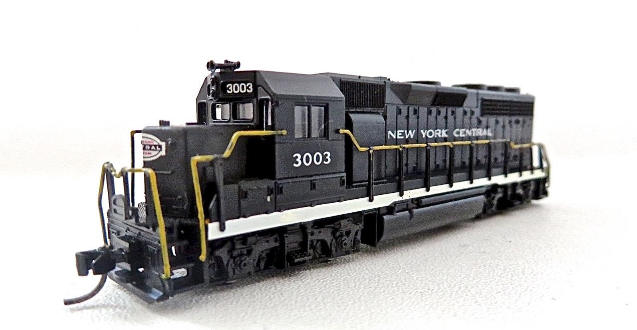 N Gauge Atlas 48532 New York Central GP-40 Powered Diesel Cab 3003 Brand New