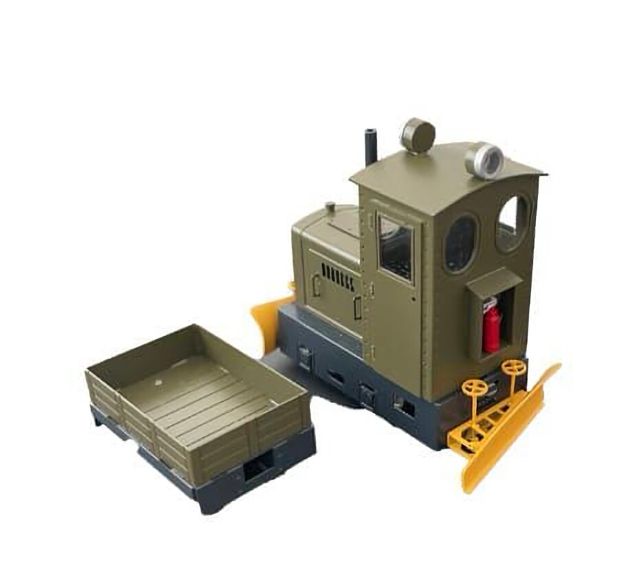 0n18 Scale Snow Plow Diesel Locomotive & Freight Car Kit PH On18/O9 Gauge MOW