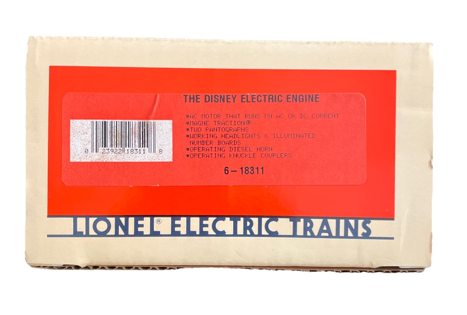 Lionel 6-18311 Disney Electric Engine O Gauge