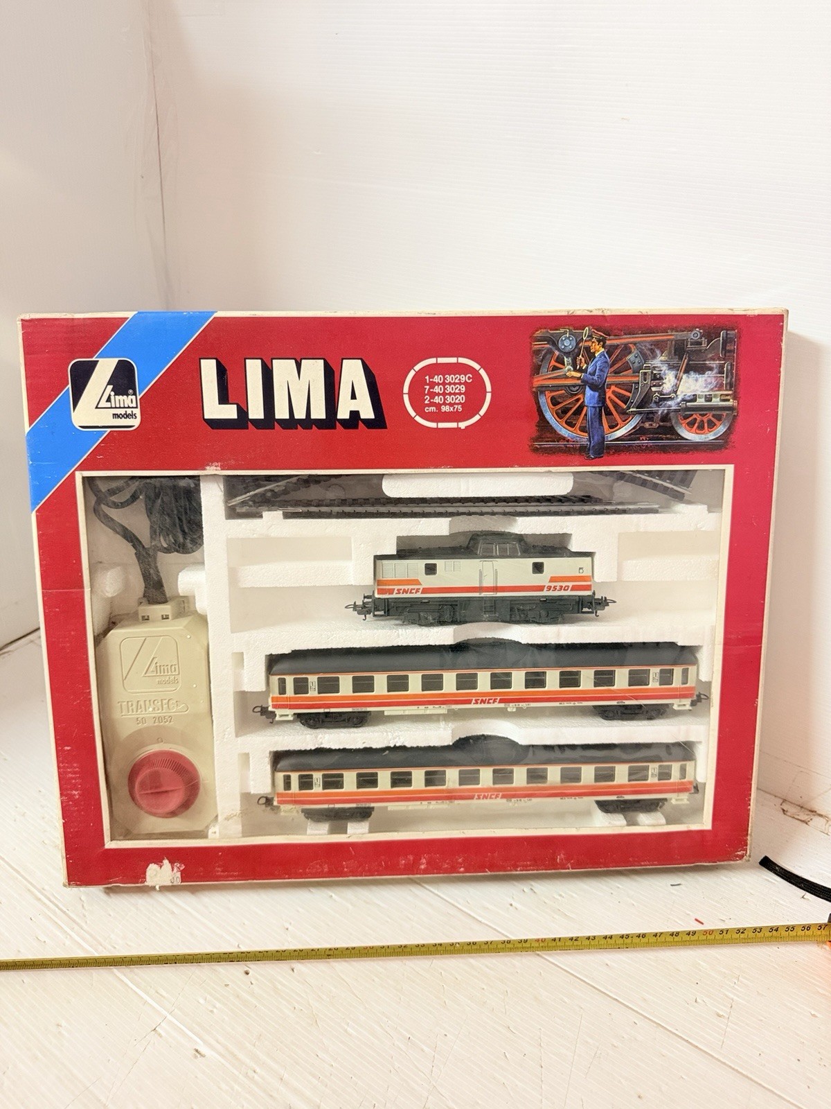 Lima 103400T Vintage Electric Locomotive Train DC Analog New NIB Never Used