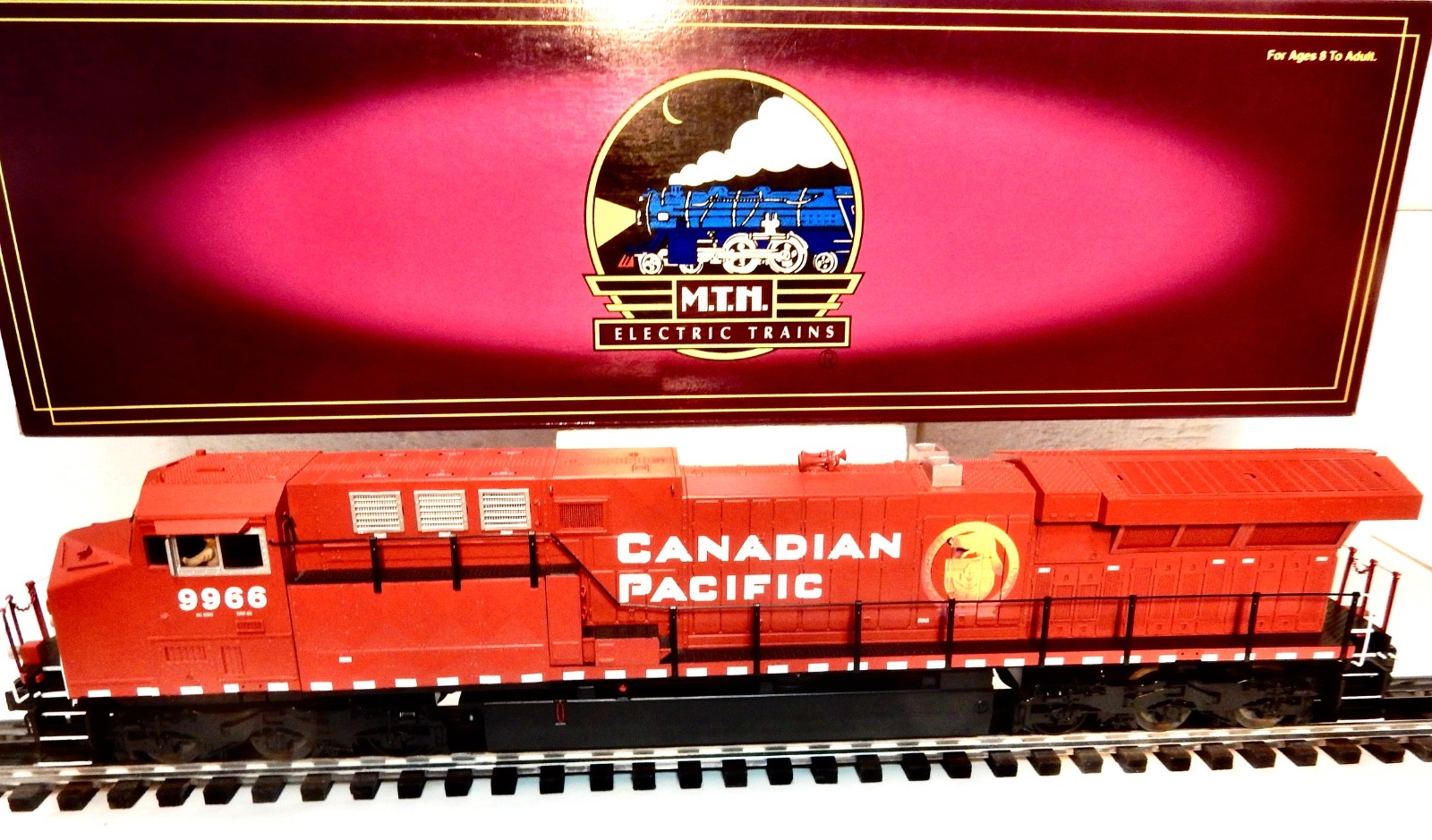 MTH Premier #20-2508-3 Canadian Pacific AC6000 Diesel DUMMY engine-lnwthbox look