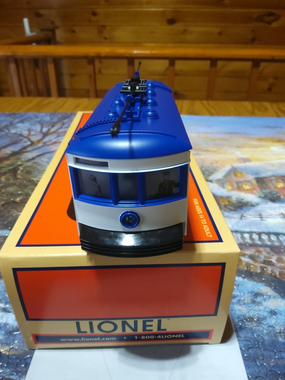 LIONEL 2301430,( METCA ) ENTENMANNS TROLLEY CAR. ( NEW )