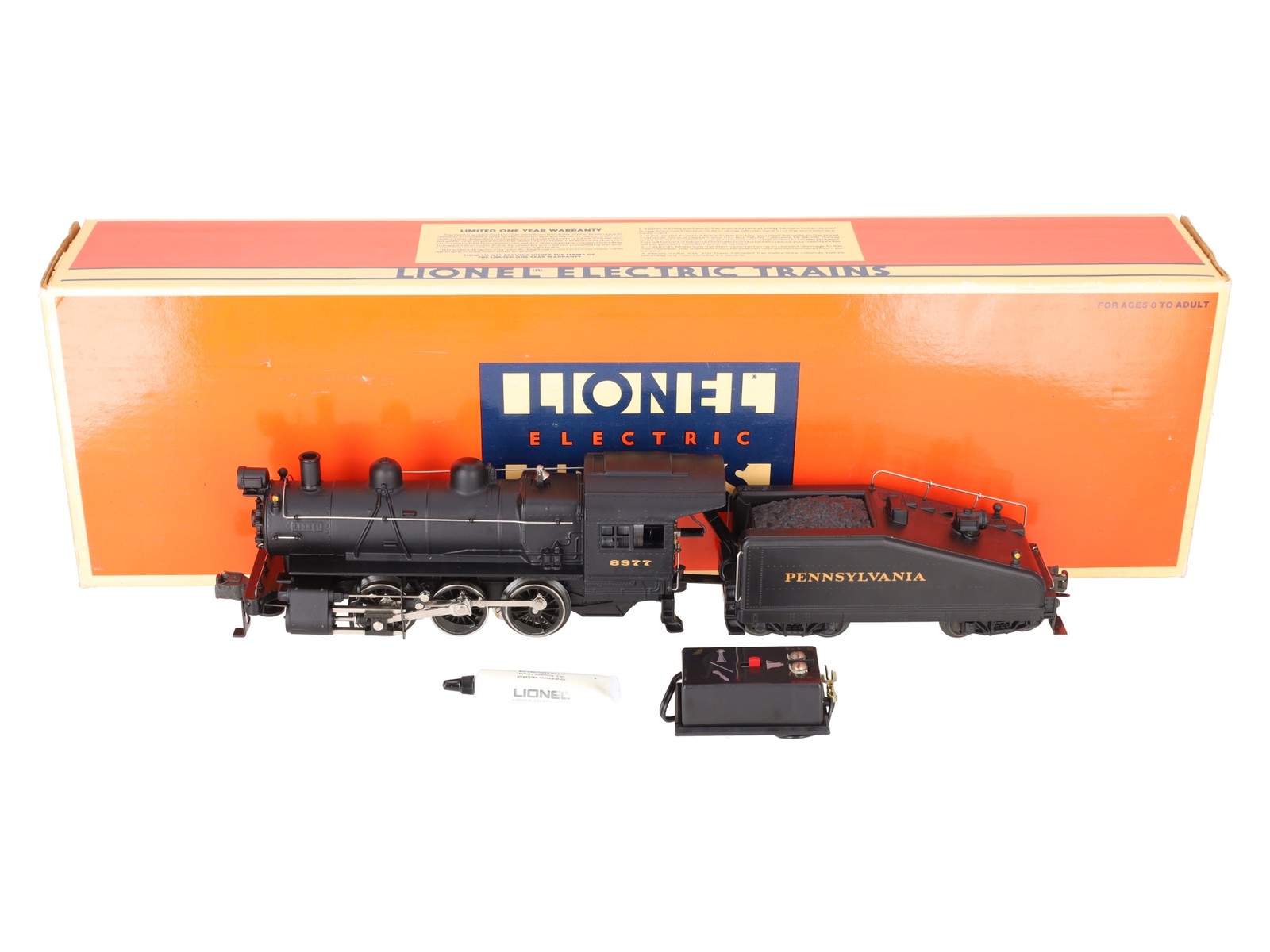 Lionel 6-18000 O Gauge Pennsylvania 0-6-0 B6 Switcher Locomotive & Tender #8977