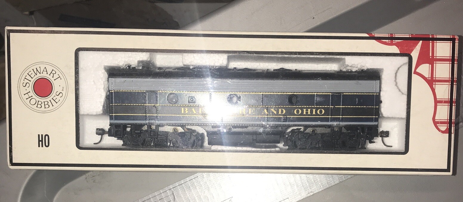 Stewart Hobbies 8135 HO F3B Phase II Powered High Fans B&O ( B7 )