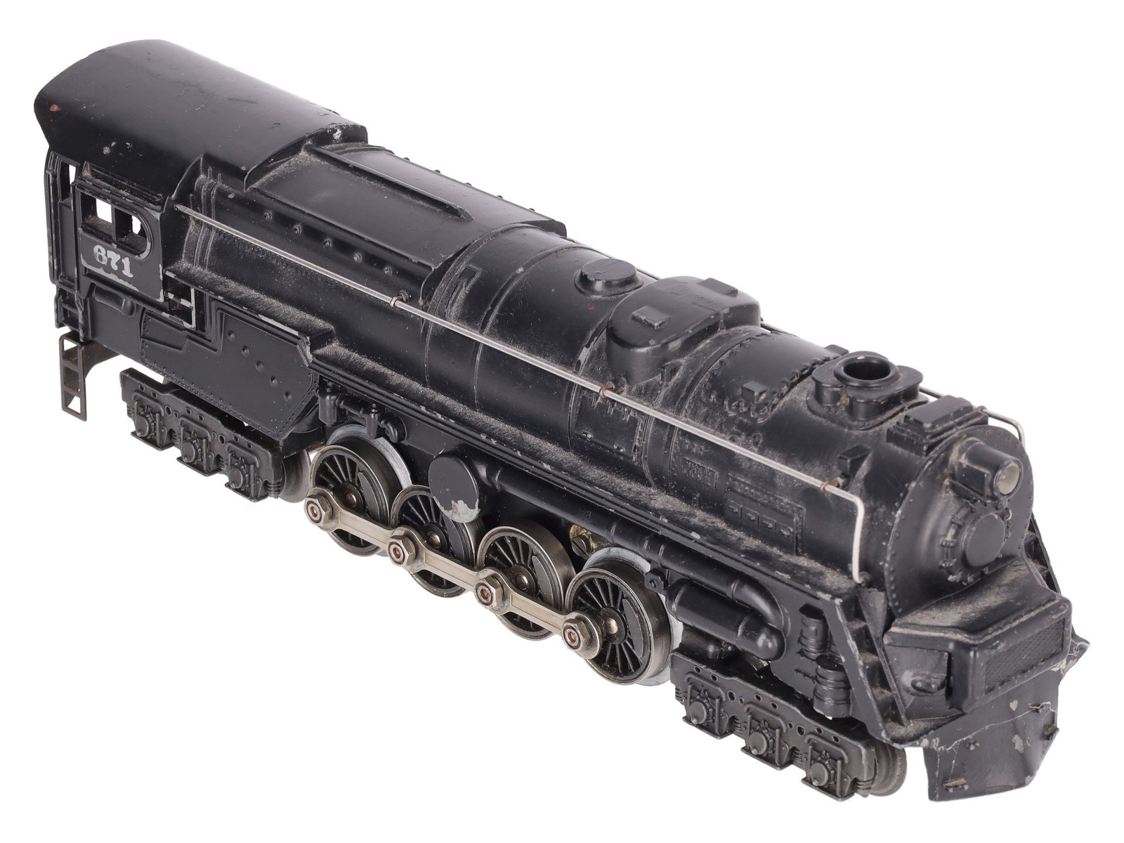 Lionel 671RR Vintage O Steam Loco- 52 Version w/o Magnetraction