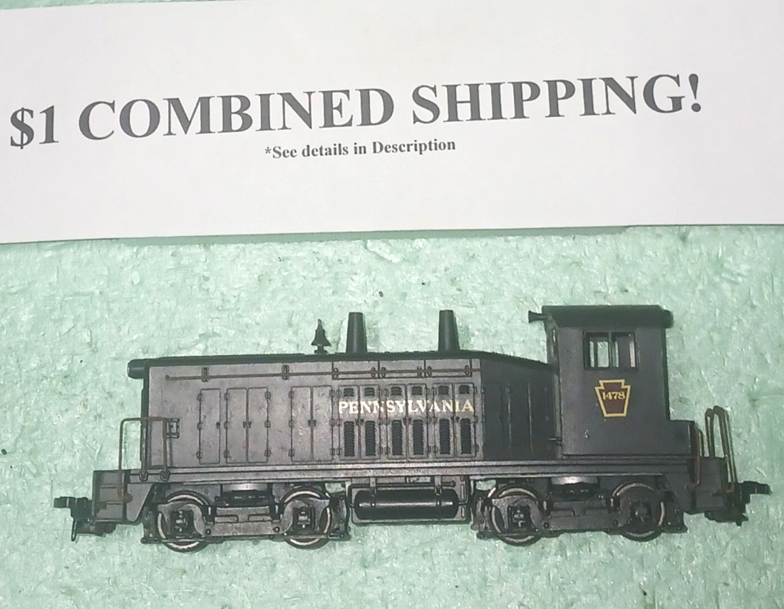 HO SCALE NON POWERED SW-1500 SWITCHER (COW); PENNSYLVANIA; Mi0715-1