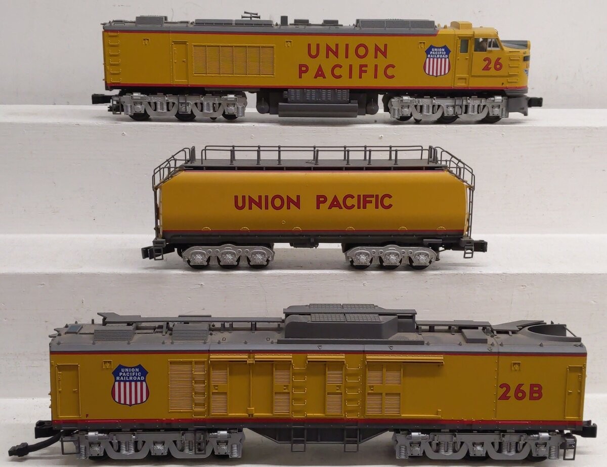 MTH 20-2615-1 O Gauge UP Gas Turbine Diesel Engine Set w/PS 2.0 #26/26B/26 EX