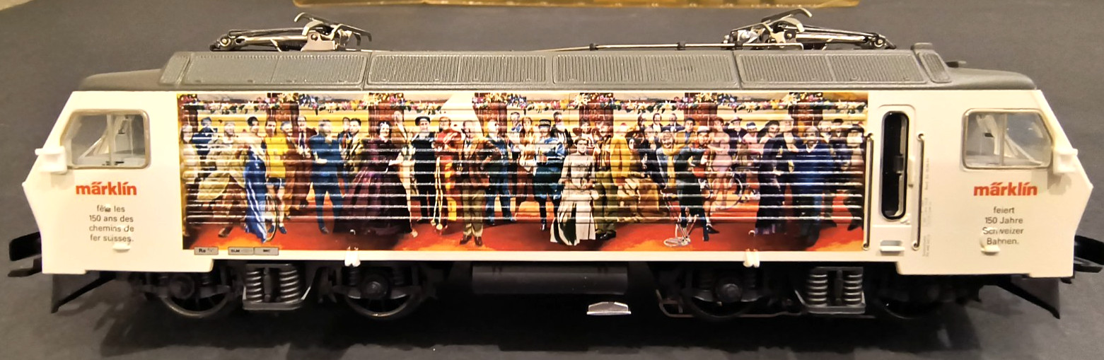 MARKLIN HO 37303 Swiss SOB ANNIVERSARY ELECTRIC LOCO Re 446 DIGITAL NEW IN BOX