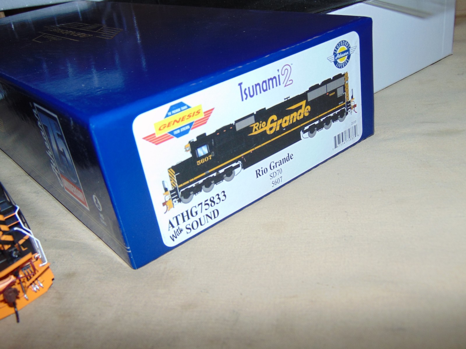 ATHEARN GENESIS HO 75833 RIO GRANDE SD70 DIESEL DCC & SOUND -BRAND NEW