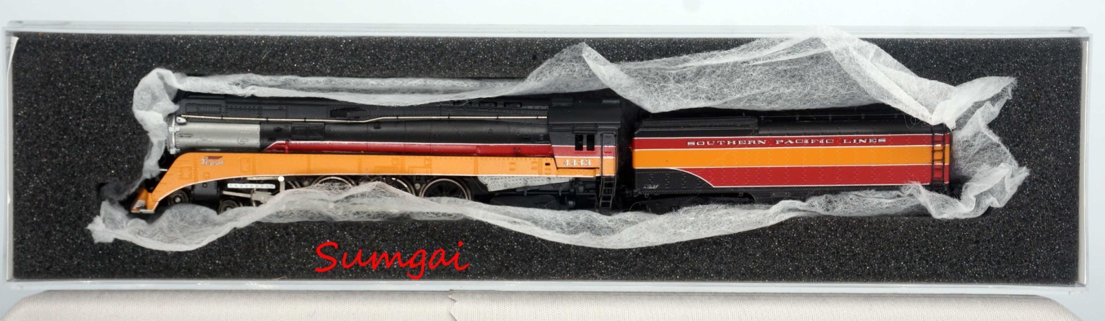 American Z Line BRASS 1721-2 SP DAYLIGHT GS4 LOCOMOTIVE 4443 Z Scale Z Gauge AZL
