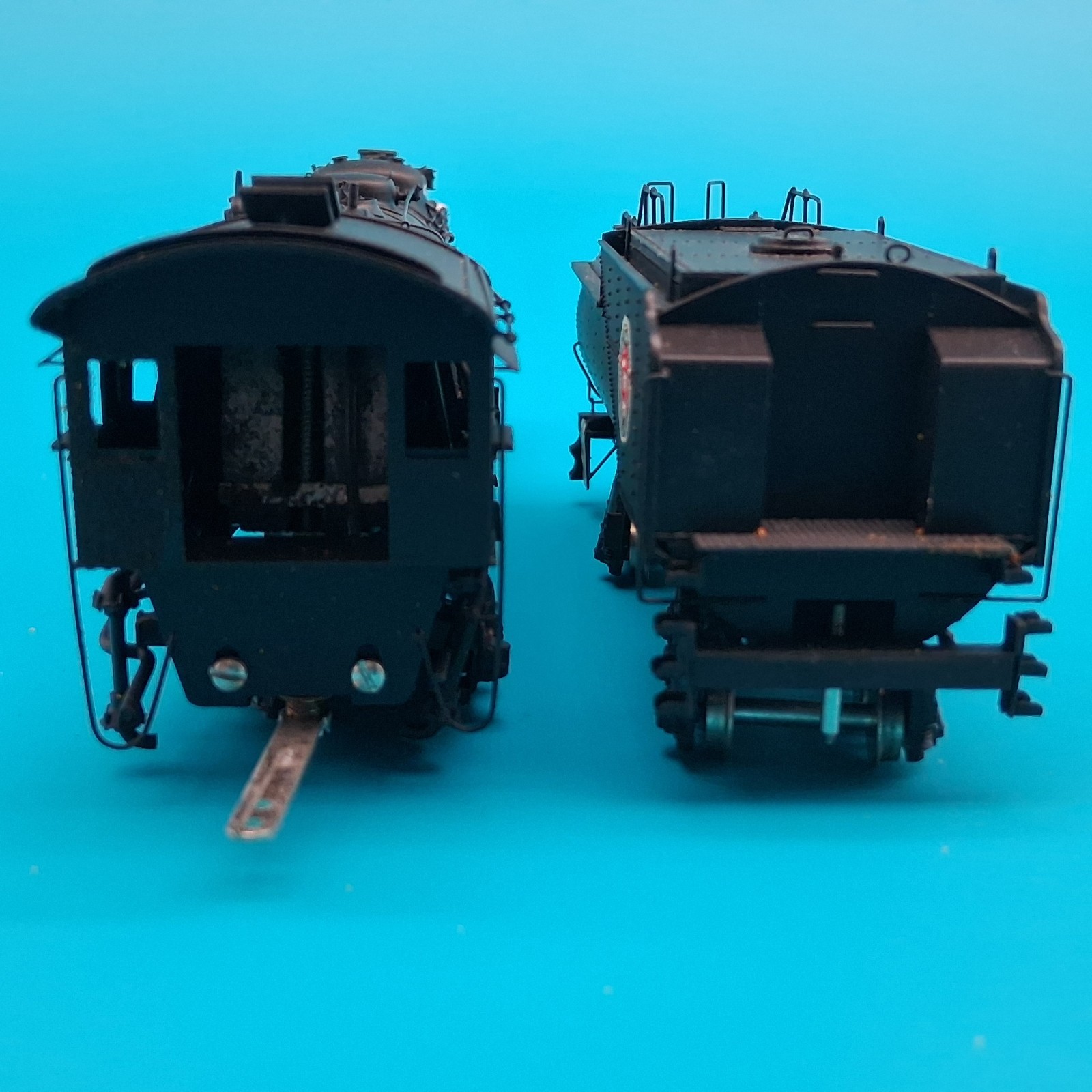 PFM Tenshodo BRASS 2-10-2 Class Q-1 Great Northern Locomotive & Tender HO Gauge