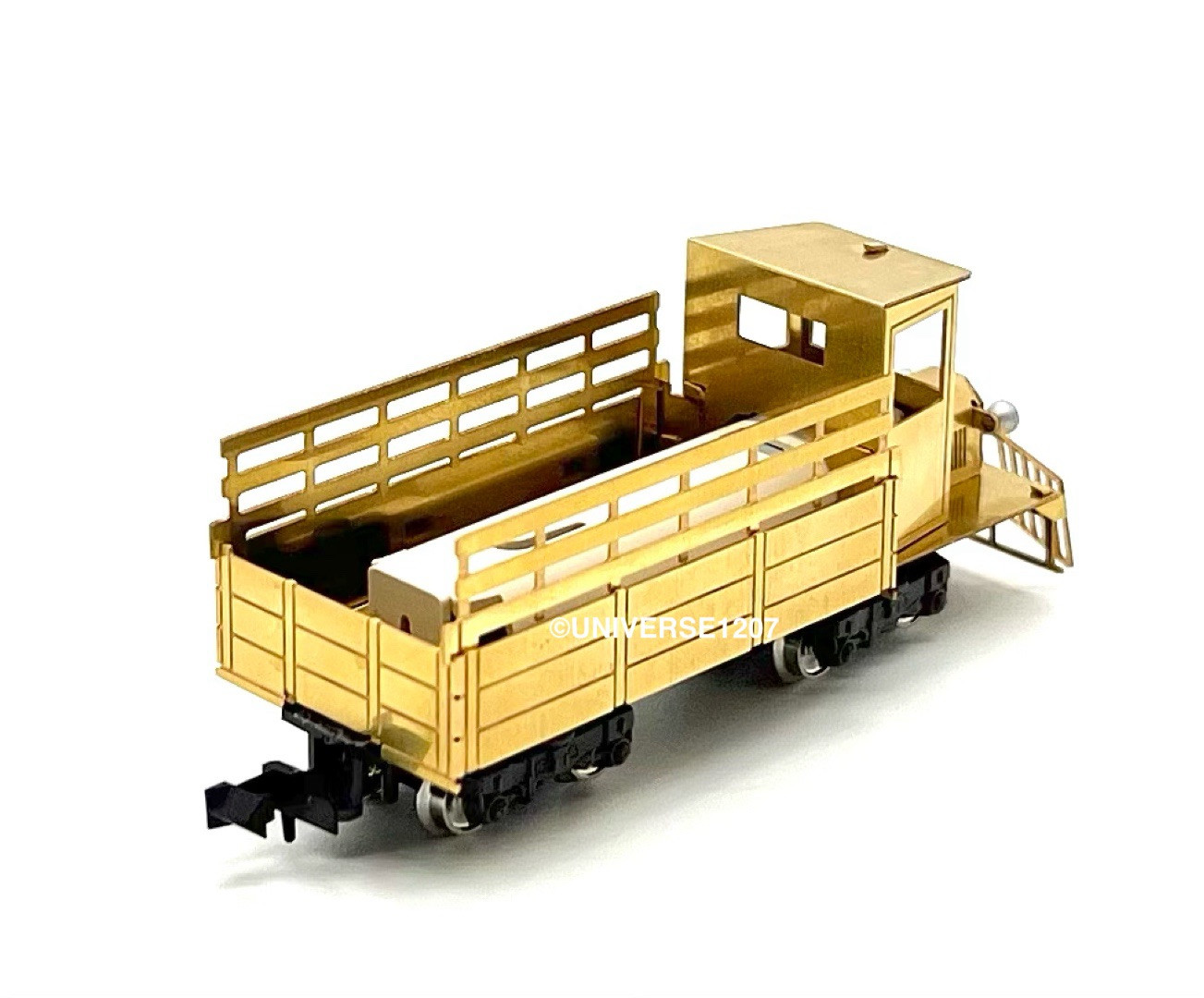 HOn30/HOe/HOn2-1/2 Scale Aru-Model Freelance Pickup Rail Truck RTR Brass Railcar