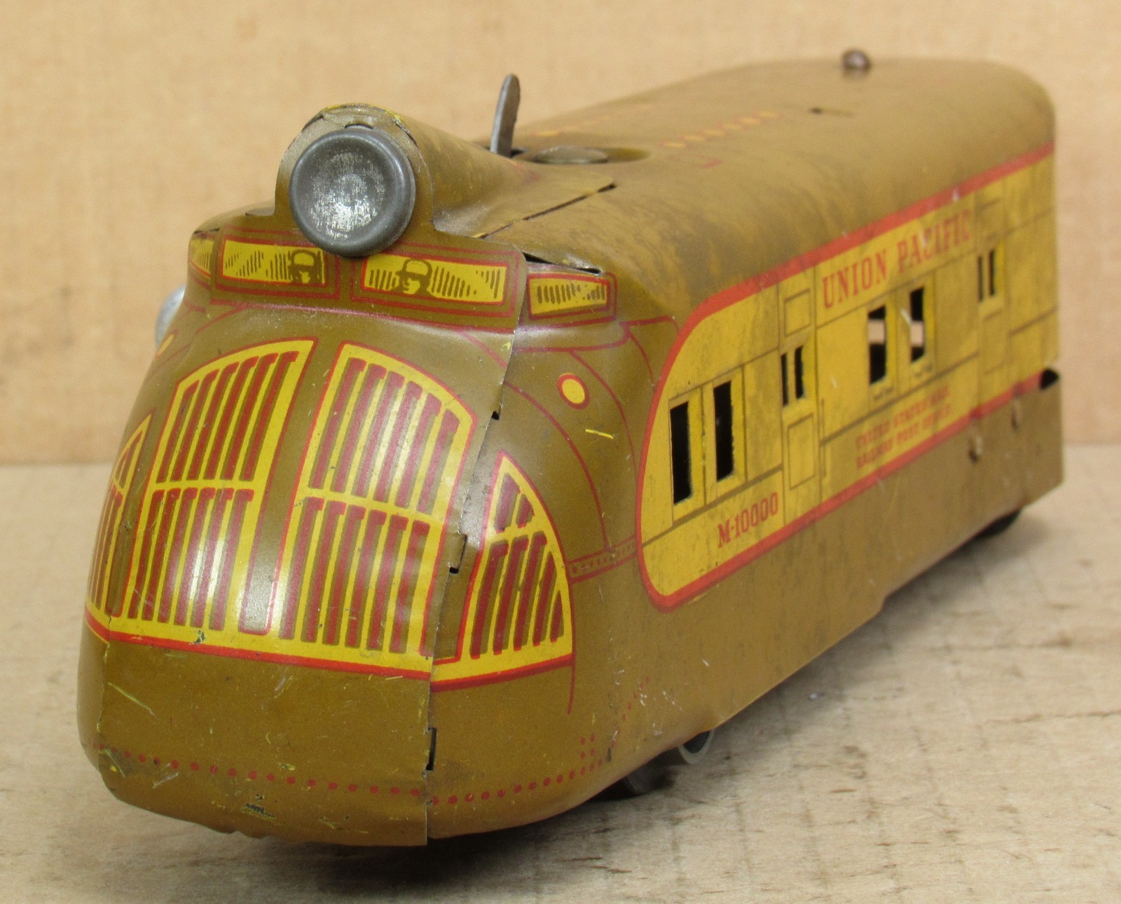 Marx Union Pacific M-1000 Tin Wind-Up Locomotive O-Gauge