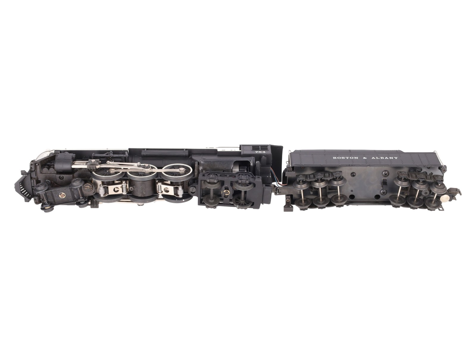 Lionel 6-8606 O Boston & Albany 4-6-4 Hudson Steam Locomotive & Tender #784 EX