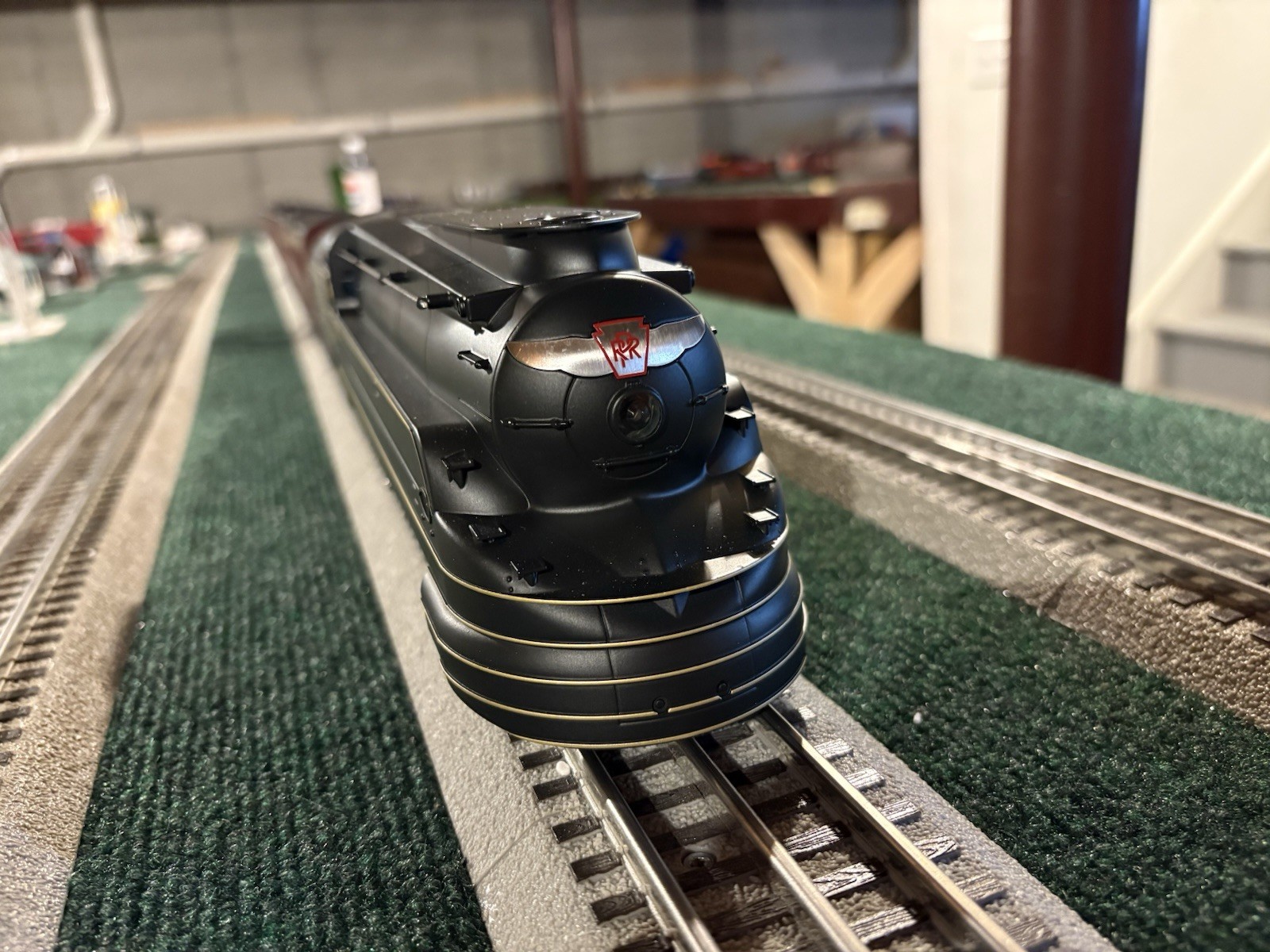 MTH Railking 30-1118-1 PRR 4-6-2 K-4s Torpedo 3768, Die-Cast, PS3.0 Upgrade! O31