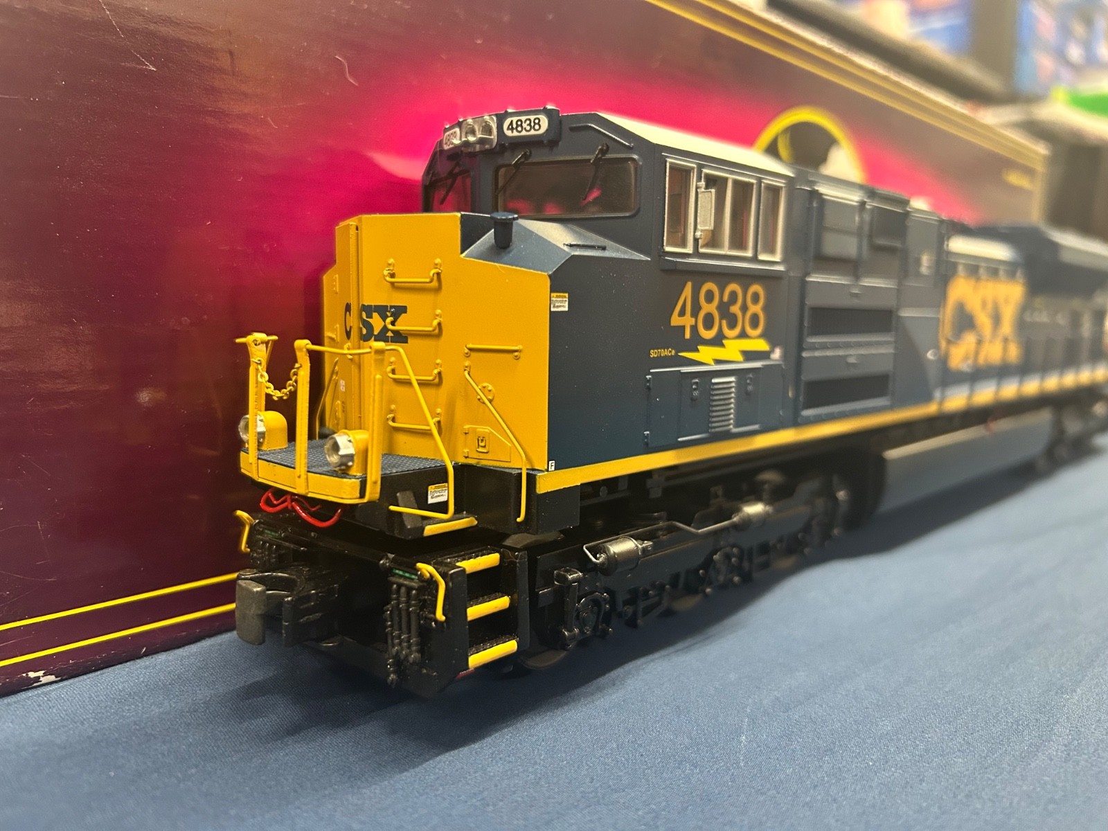 Mth CSX #4838 SD70ACe Non-Powered Diesel Engine 20-2621-3